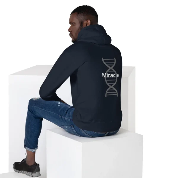 MANN Helix Miracle Back Print Unisex Hoodie - Image 4