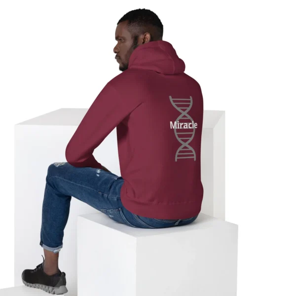 MANN Helix Miracle Back Print Unisex Hoodie - Image 7