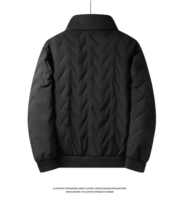 MEN's PARKA JACKET WINTER TRACKSUIT THICK WARM LAMB WOOLEN FLEECE LINED 2 PIECE SET JACKET + PANTS SPORTSWEAR SWEAT SUITS - Image 3