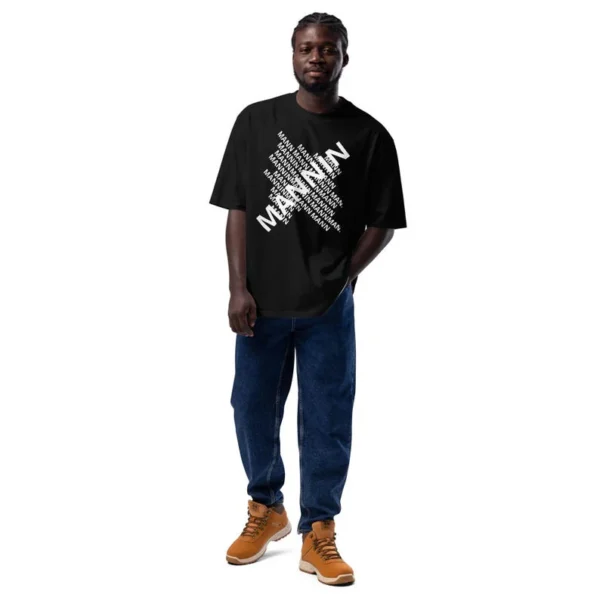 MANNIN MANN OVERSIZED HEAVY WEIGHT T-SHIRT