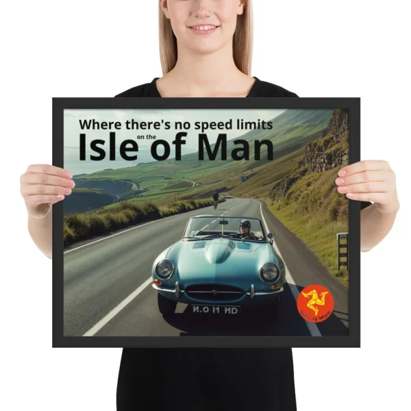 CLASSIC MOTORING FRAMED POSTER - Image 2