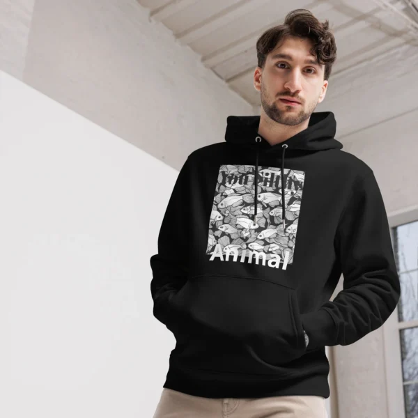 1 CLEAN YOUR TANK UNISEX ESSENTIAL ECO HEAVY HOODIE