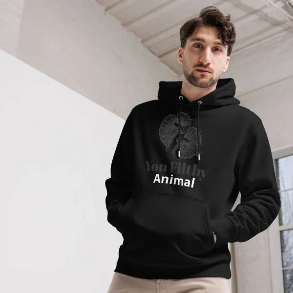 1 CLEAN YOUR TANK UNISEX ESSENTIAL ECO HEAVY HOODIE