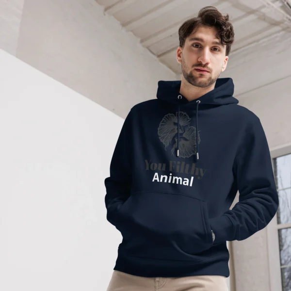 1 CLEAN YOUR TANK UNISEX ESSENTIAL ECO HEAVY HOODIE - Image 2
