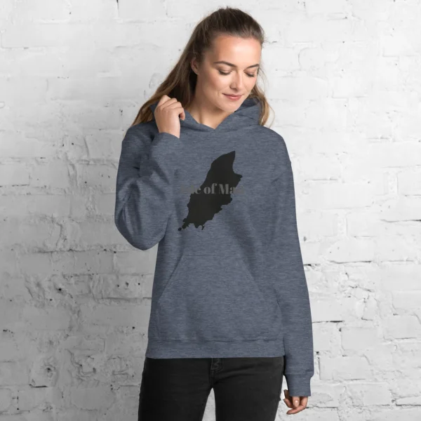 IOM Map F&B Print Unisex Hoodie - Image 6