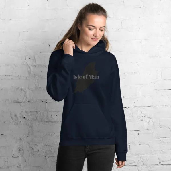 IOM Map F&B Print Unisex Hoodie - Image 3