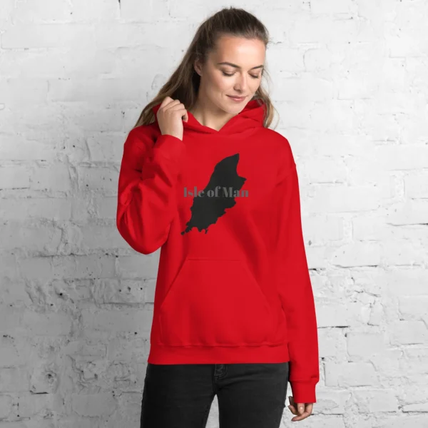 IOM Map F&B Print Unisex Hoodie - Image 4