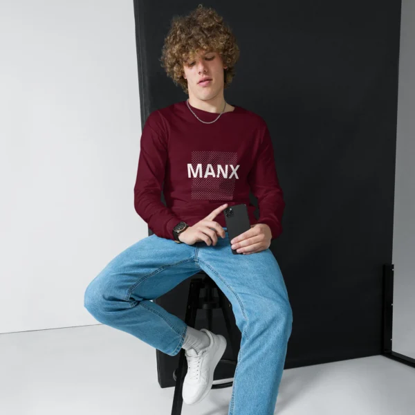 MANX UNISEX LONG SLEEVE TEE - Image 3