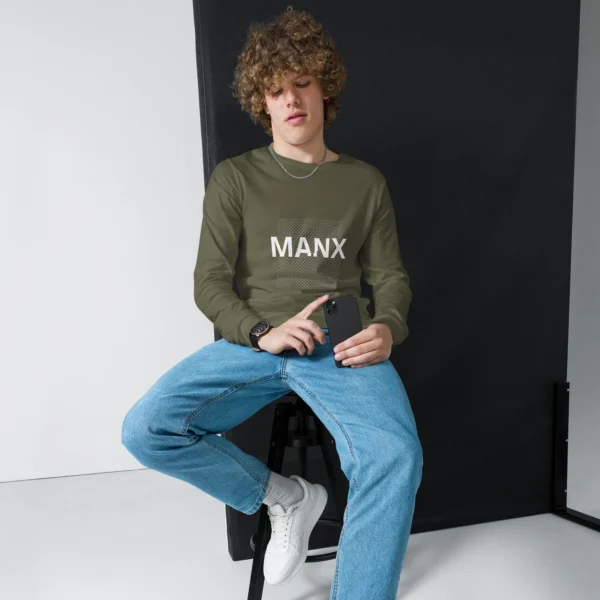 MANX UNISEX LONG SLEEVE TEE - Image 9