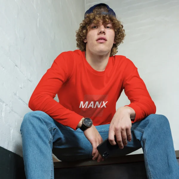 MANX UNISEX LONG SLEEVE TEE - Image 6