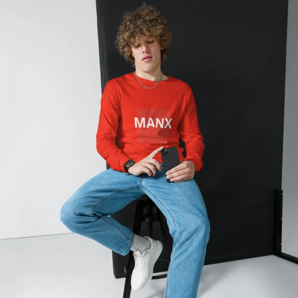 MANX UNISEX LONG SLEEVE TEE - Image 5