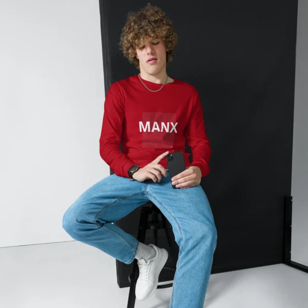 MANX UNISEX LONG SLEEVE TEE - Image 7