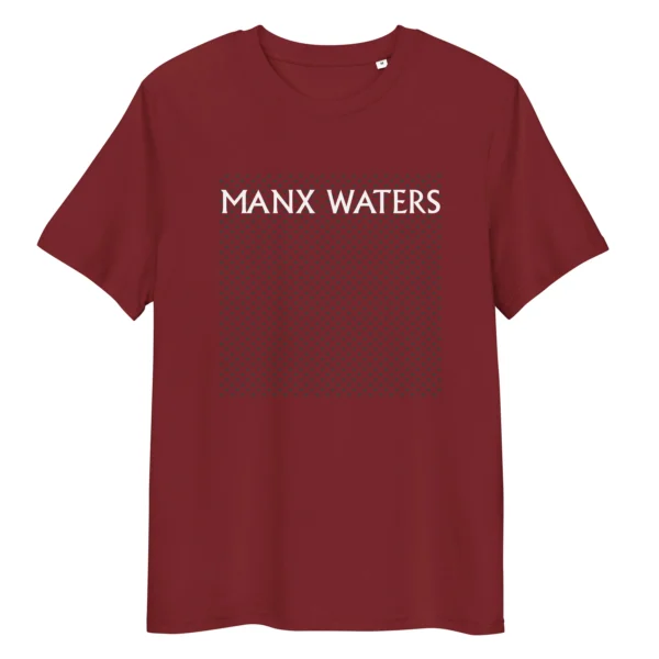 MANX WATERS UNISEX ORGANIC COTTON T-SHIRT - Image 5