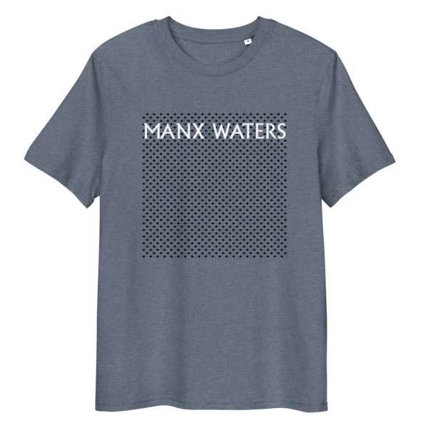 MANX WATERS UNISEX ORGANIC COTTON T-SHIRT - Image 11