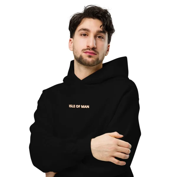 Isle of Man Unisex oversized BULKIER hoodie - Image 2