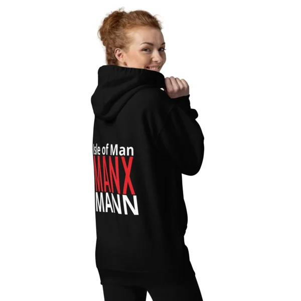 MANX MANN Unisex Hoodie - Image 3