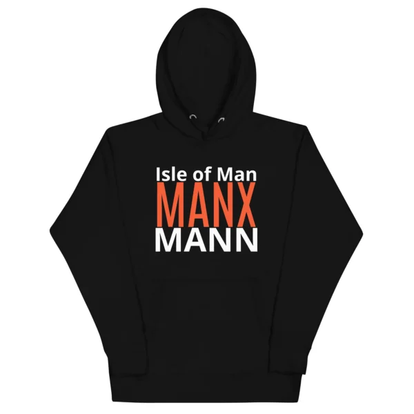 MANX MERCH MANX MANN UNISEX HOODIE