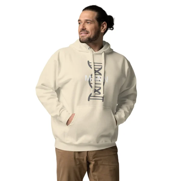 MANN Helix Print Unisex Hoodie - Image 2