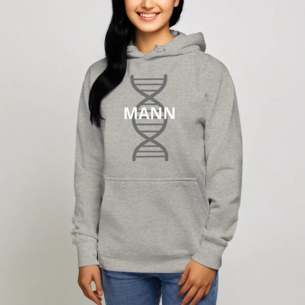 MANN Helix Print Unisex Hoodie - Image 2