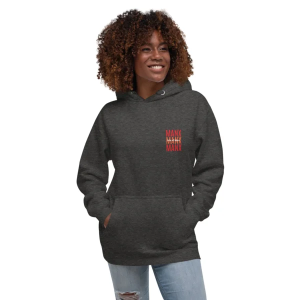 MANX MANN OR WOMAN IOM UNISEX HOODIE
