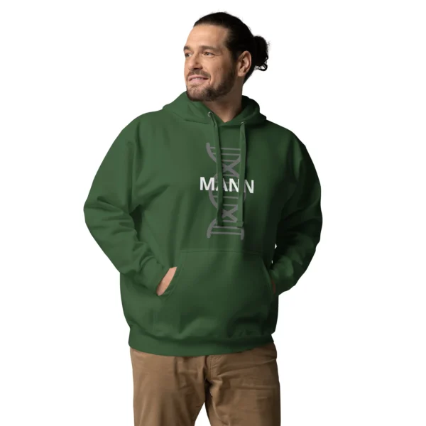 MANN Helix Print Unisex Hoodie - Image 4