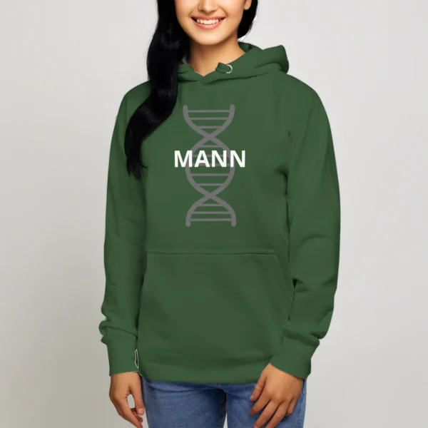 MANN Helix Print Unisex Hoodie - Image 5