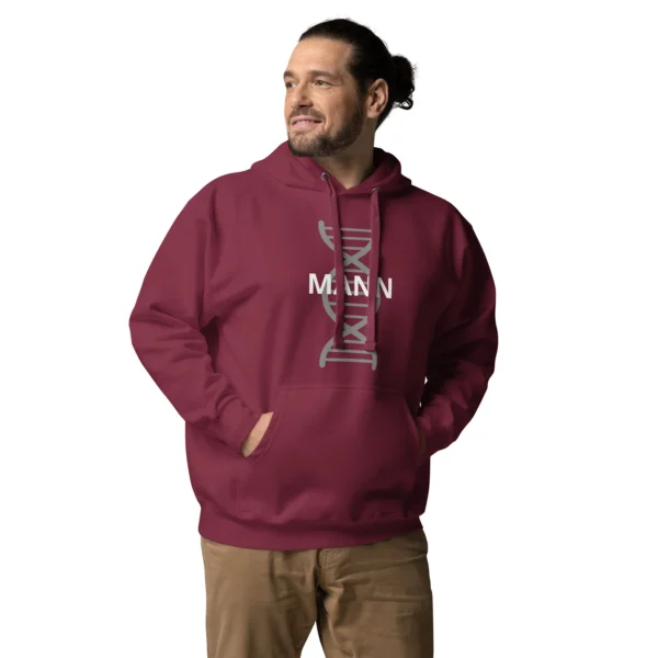 MANN Helix Print Unisex Hoodie - Image 5