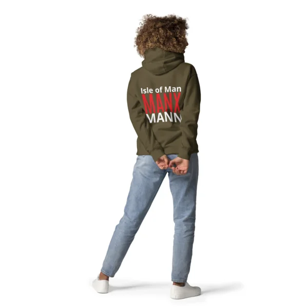 MANX MANN IOM UNISEX HOODIE - Image 3