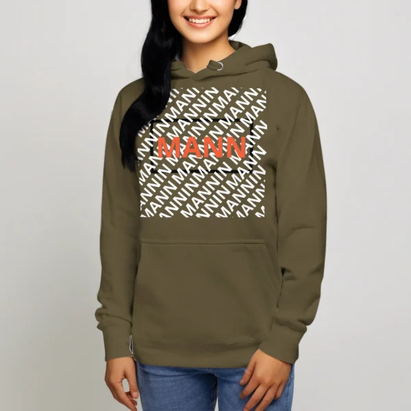 MANN MANNIN Unisex Hoodie - Image 7