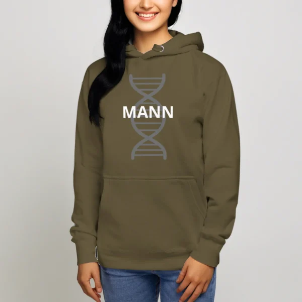 MANN Helix Print Unisex Hoodie - Image 6