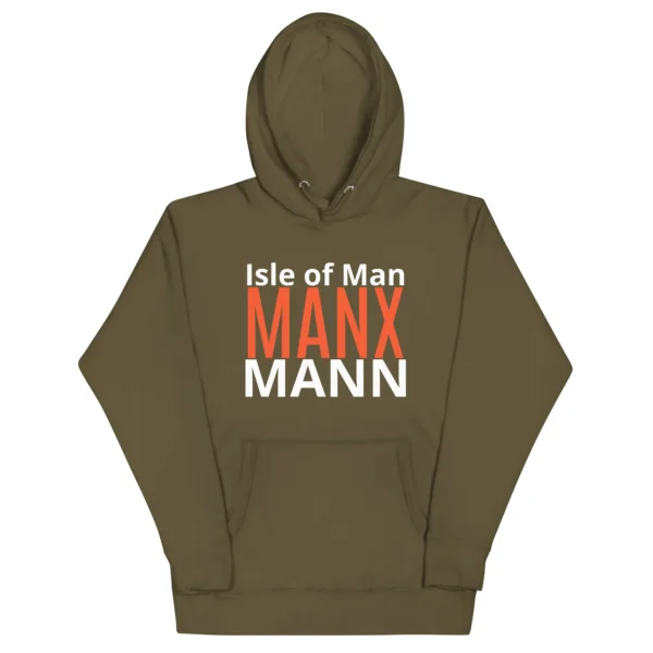 MANX MERCH MANX MANN UNISEX HOODIE - Image 5