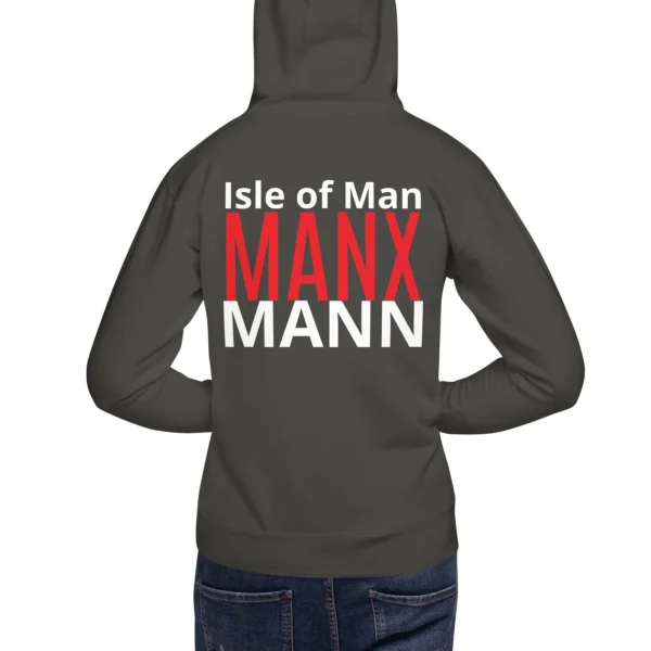 MANX MANN OR WOMAN IOM UNISEX HOODIE - Image 7