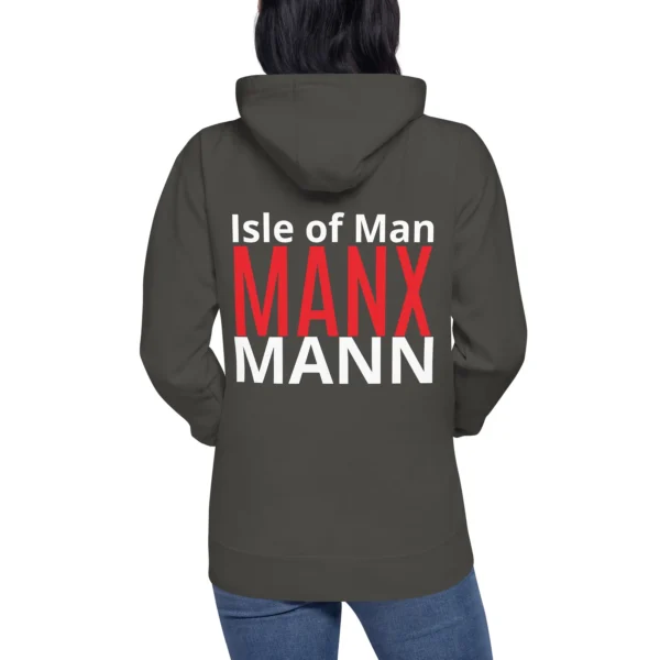 MANX MANN OR WOMAN IOM UNISEX HOODIE - Image 5
