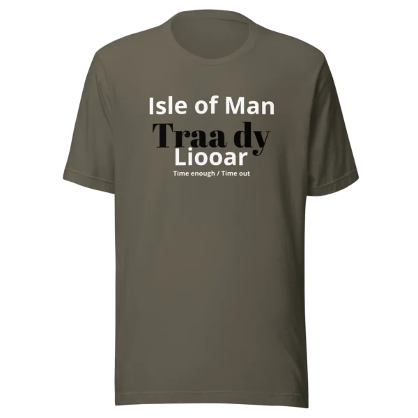 MANX IOM TIME UNISEX T-SHIRT - Image 21