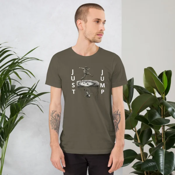 JUST JUMP UNISEX T-SHIRT - Image 9