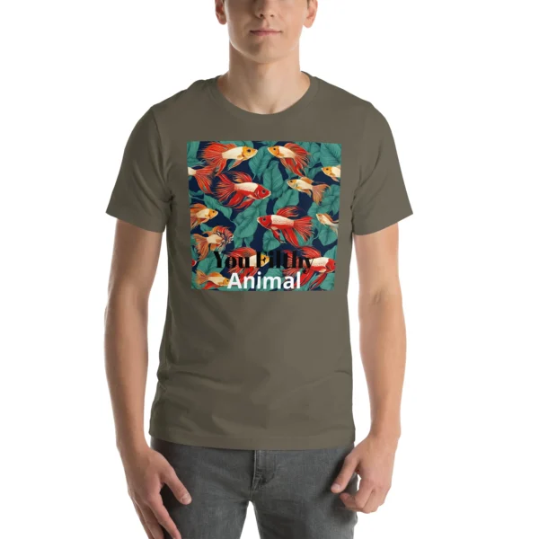 1 YOU FILTHY ANIMAL - CLEAN YOU FISH TANK CAMPAIGN T-SHIRT - Image 6