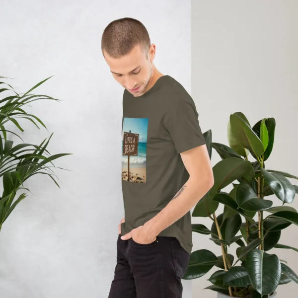 LIFES A BEACH UNISEX T-SHIRT - Image 23