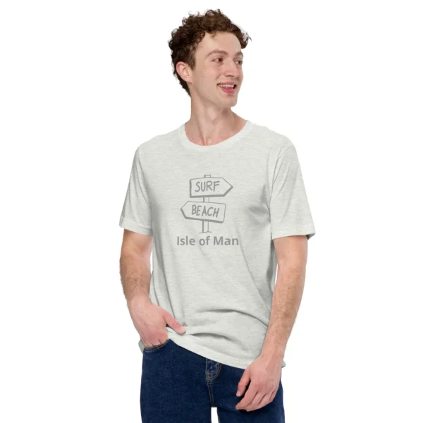SURF & BEACH IOM UNISEX T-SHIRT - Image 23