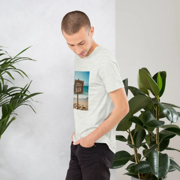 LIFES A BEACH UNISEX T-SHIRT - Image 63