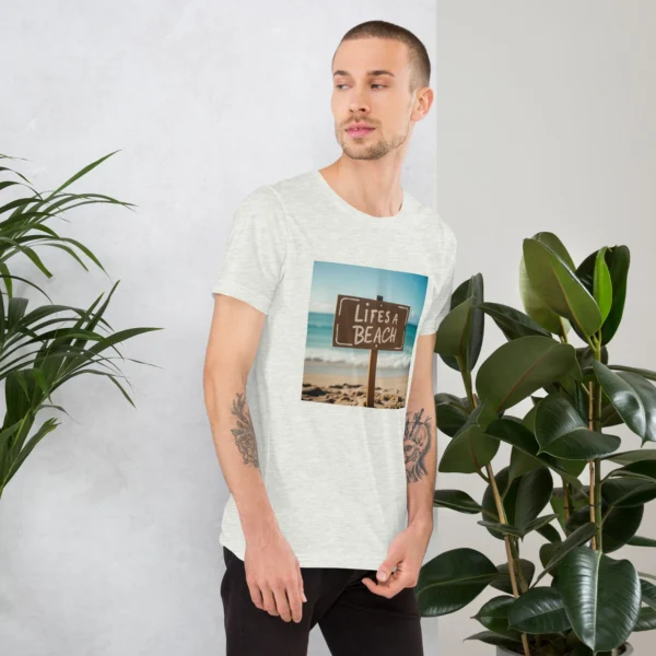 LIFES A BEACH UNISEX T-SHIRT - Image 64