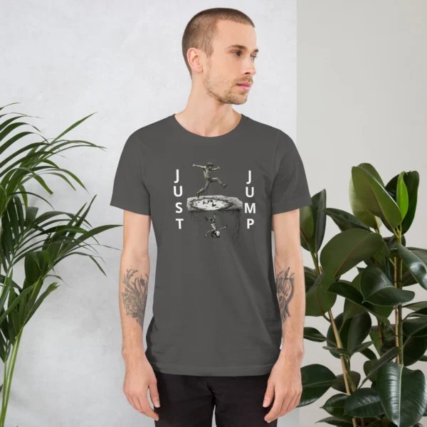 JUST JUMP UNISEX T-SHIRT - Image 8