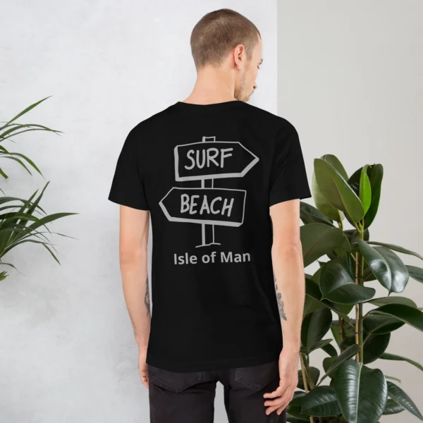 MANX BEACH & SURF IOM UNISEX T-SHIRT - Image 2