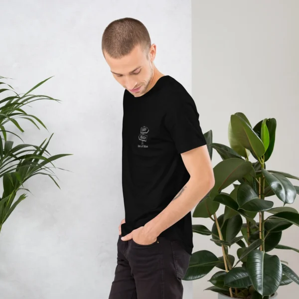 MANX BEACH & SURF IOM UNISEX T-SHIRT - Image 3