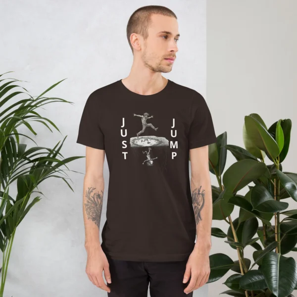JUST JUMP UNISEX T-SHIRT - Image 5