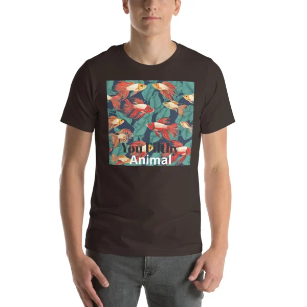 1 YOU FILTHY ANIMAL - CLEAN YOU FISH TANK CAMPAIGN T-SHIRT - Image 3