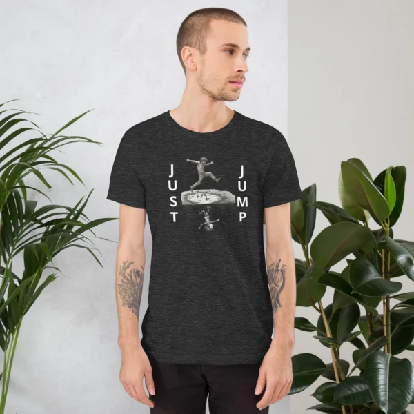 JUST JUMP UNISEX T-SHIRT - Image 7