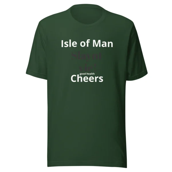 Manx IOM CHEERS UNISEX T-SHIRT - Image 17