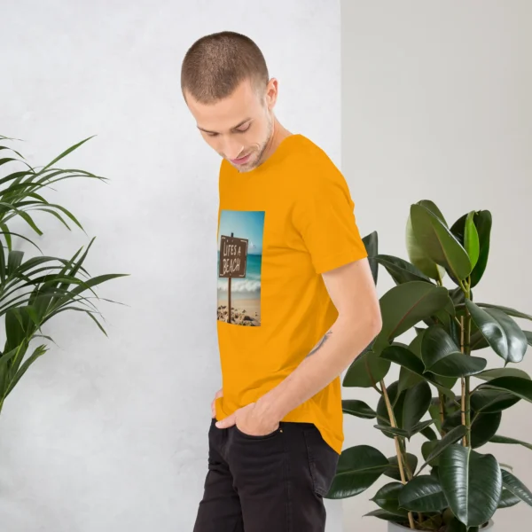 LIFES A BEACH UNISEX T-SHIRT - Image 43