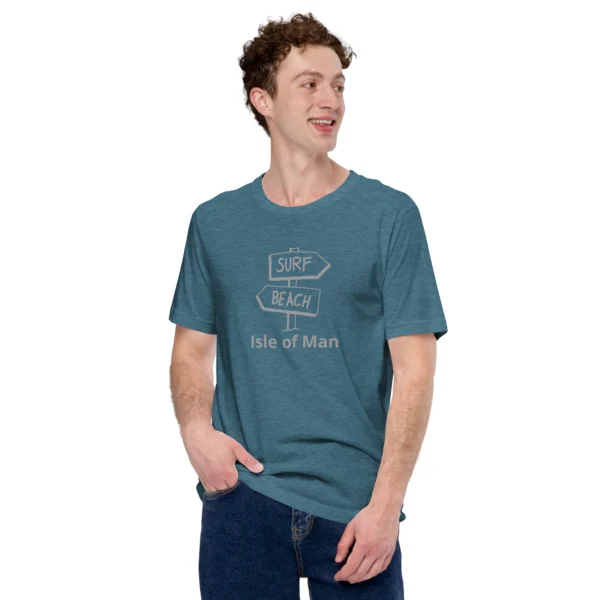 SURF & BEACH IOM UNISEX T-SHIRT - Image 9