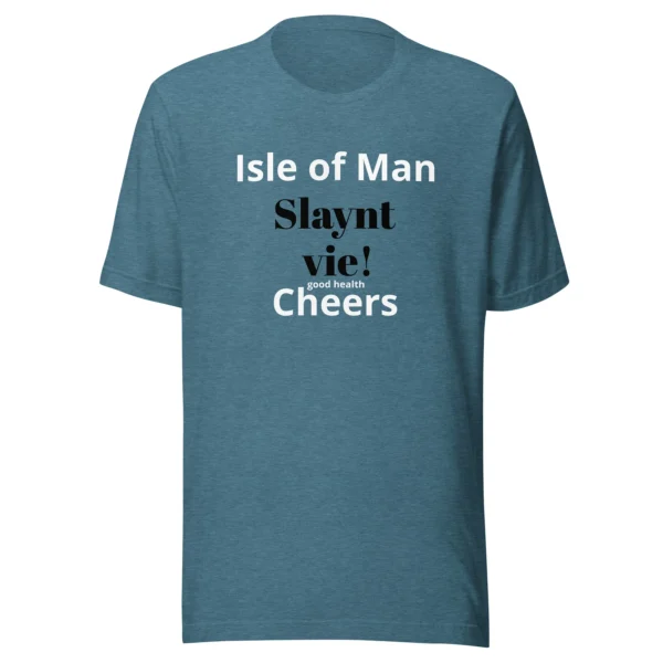 Manx IOM CHEERS UNISEX T-SHIRT - Image 29